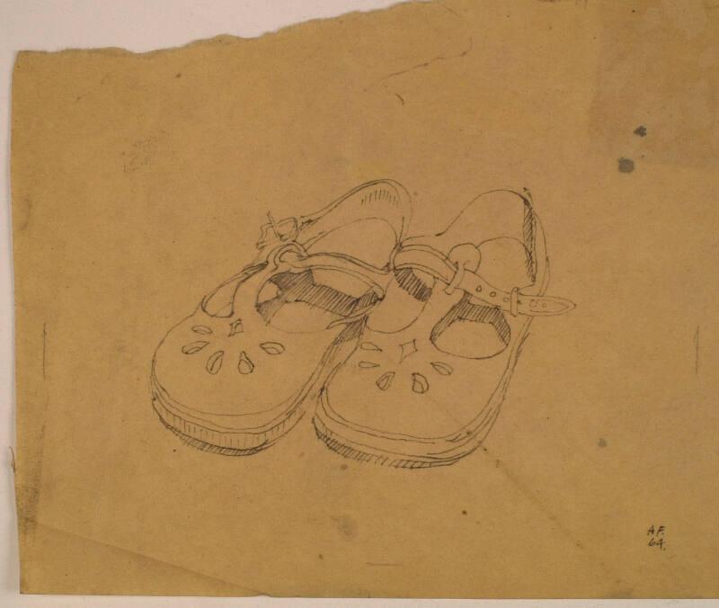 Study of Child's Shoes by Alexander Fraser