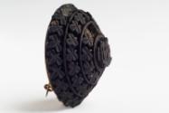 Bog Oak Mourning Brooch