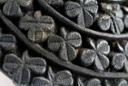 Bog Oak Mourning Brooch
