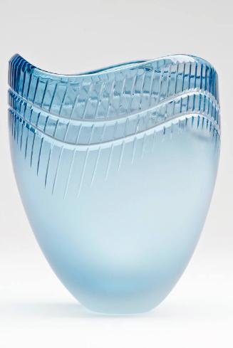 Wavy Rim Bowl by Deborah Fladgate 