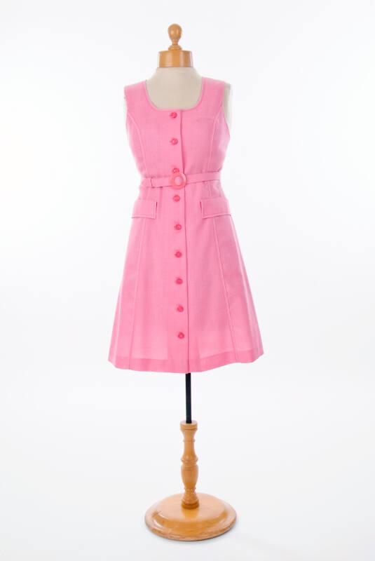 Pink Sleeveless Dress