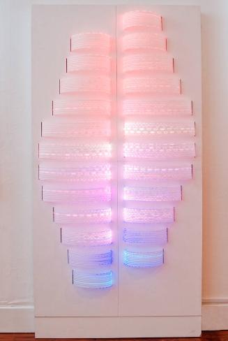 'Inner Light'  Textile and LED Piece by Sarah Taylor