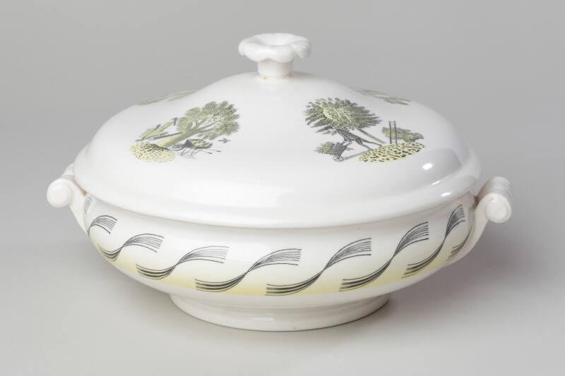 Tureen - 'Garden' Pattern Dinner Service