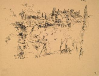 Landscape, Fiesole by Alexander Fraser
