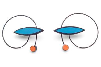 Pair of  Spiral Earrings