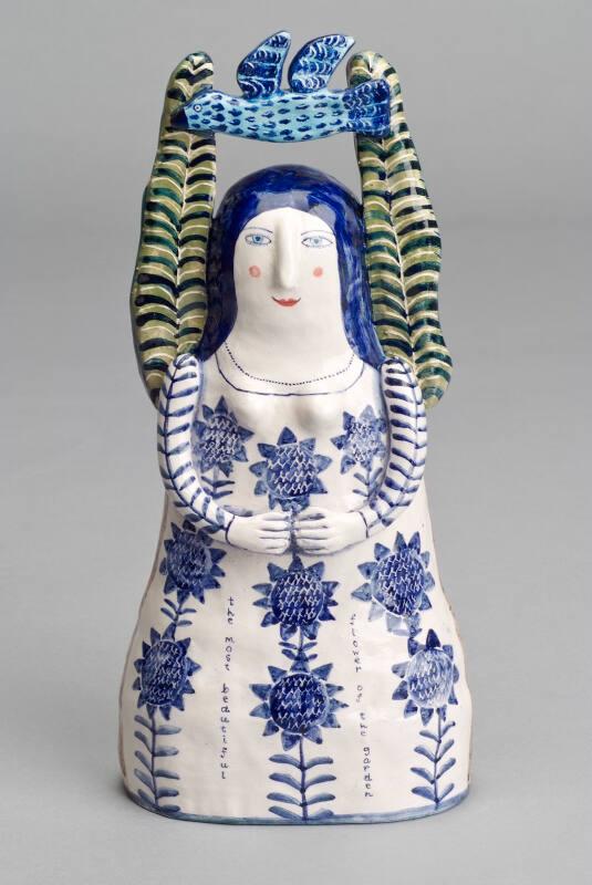 'Most Beautiful Flower'  Ceramic Figurine