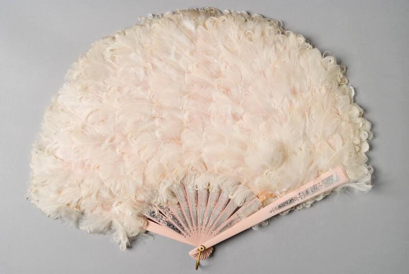 White Feather Fan