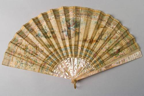 Fan with Mother of Pearl Sticks