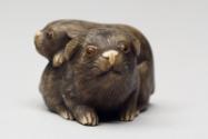 Japanese Guinea Pigs Netsuke