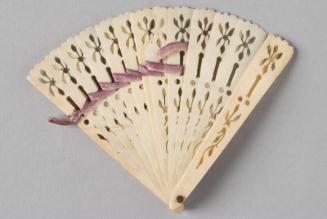 Ladies Cream Ivory Fan