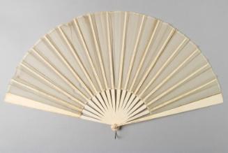 Plain Cream Fan
