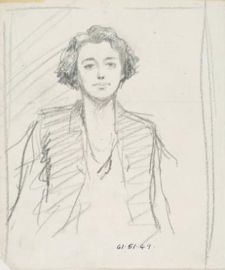 Portrait Drawing of a Woman - Head and Shoulders