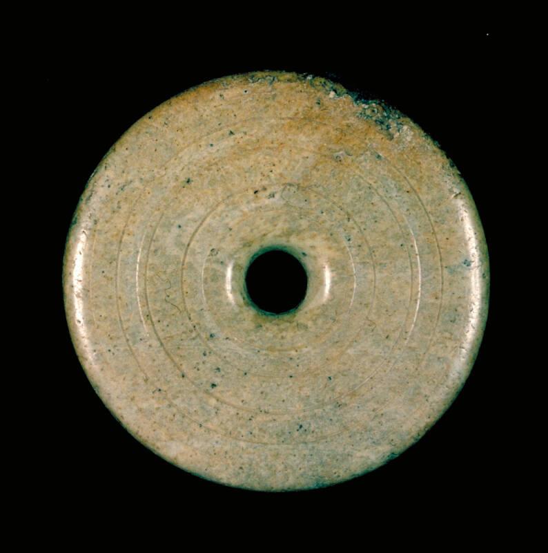 Ivory spindle whorl