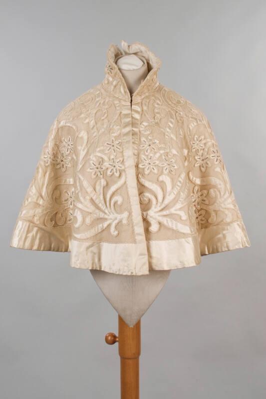 Cream Evening Cloak