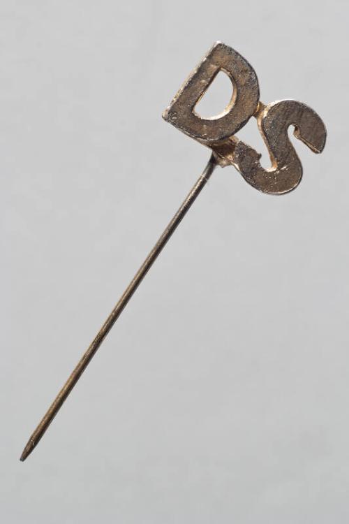 Decorative Hatpin with David Shilling Initials