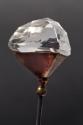 Decorative Hatpin with Clear Cut Glass
