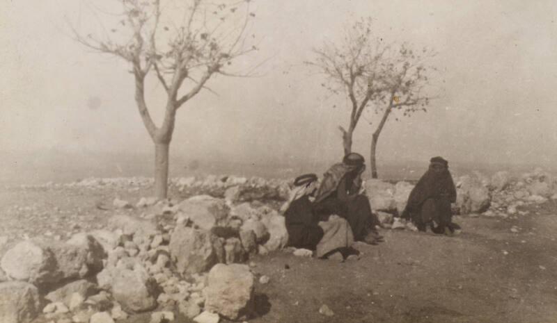 Arabs Resting in the Desert (Photograph Album Belonging to James McBey)