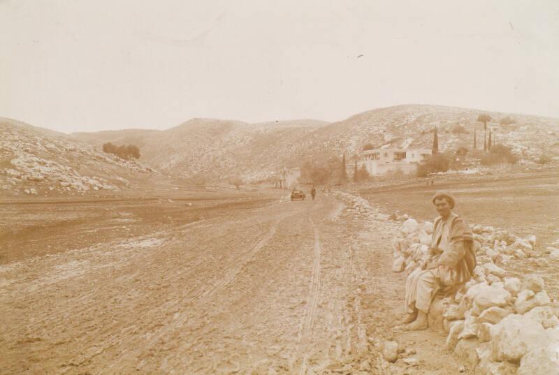 Desert Road (Photograph Album Belonging to James McBey)