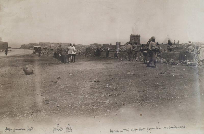 Jaffa Road, Jerusalem (Photograph Album Belonging to James McBey)