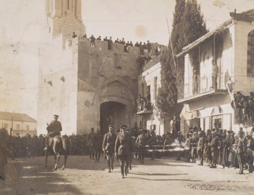 Allenby's Entry into Jerusalem (Photograph Album Belonging to James McBey)
