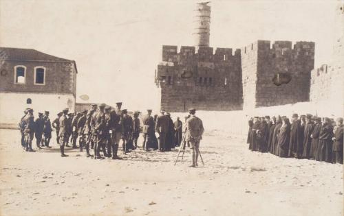 Troops in Jerusalem (Photograph Album Belonging to James McBey)