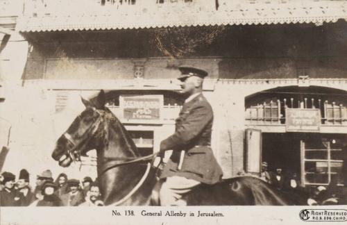 General Edmund Allenby in Jerusalem (Photograph Album Belonging to James McBey)