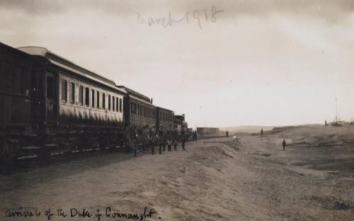 Arrival of the Duke of Connaught (Photograph Album Belonging to James McBey)