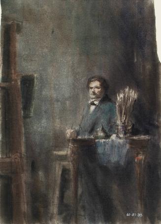 Self Portrait of the Artist at his Easel