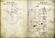 Notebook Containing Drawings of Engines for Alex Hall Built Vessels 'Taiwan' and 'Eclipse'
