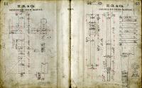 Notebook Containing Drawings of Engines for Alex Hall Built Vessels 'Taiwan' and 'Eclipse'
