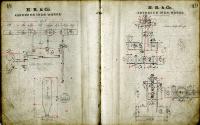 Notebook Containing Drawings of Engines for Alex Hall Built Vessels 'Taiwan' and 'Eclipse'
