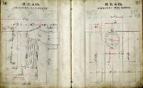 Notebook Containing Drawings of Engines for Alex Hall Built Vessels 'Taiwan' and 'Eclipse'
