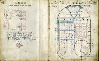 Notebook Containing Drawings of Engines for Alex Hall Built Vessels 'Taiwan' and 'Eclipse'
