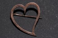 Witch's Heart Brooch