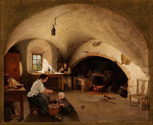 The Kitchen of Barra Castle, Aberdeenshire