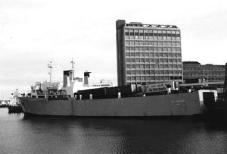 Black and white photograph showing 'st magnus' at aberdeen