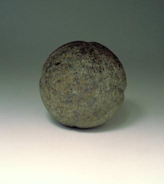 Carved stone ball