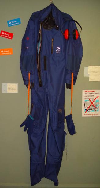 Pilot's Survival Suit, Worn By Helicopter Pilots On Flights To North Sea Oil Installations