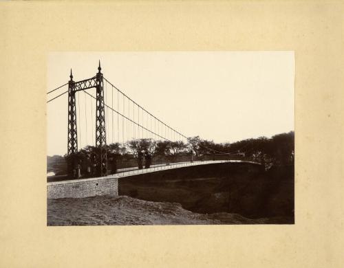 Suspension Bridge At Jaidhri In India