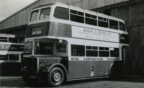 Bus In King Street Garage