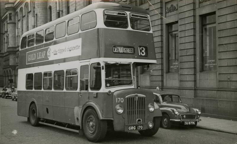 Number 13 Bus, Castle Street, On Union Street