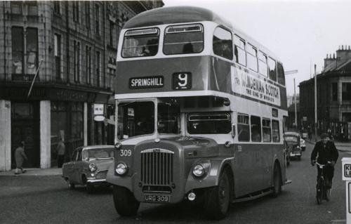 Number 9 Bus, Springhill, On Guild Street