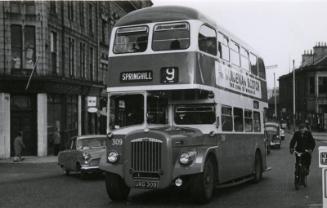 Number 9 Bus, Springhill, On Guild Street