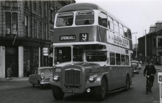 Number 9 Bus, Springhill, On Guild Street