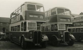 Number 26 Bus, Union Terrace, Parked At Garage