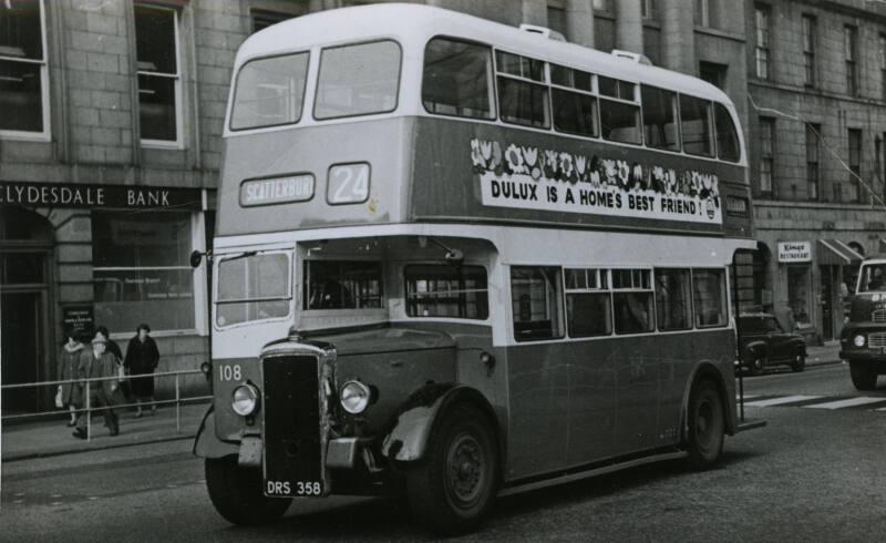 Number 24 Bus, Scatterburn, On King Street