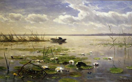 Waterlilies by Willem Roelofs