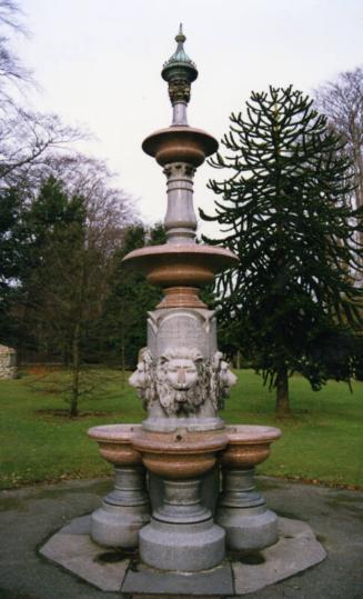 Cooper Fountain, 
sited in Hazlehead Park, Aberdeen.