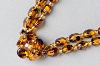 String of Brown and Amber Beads