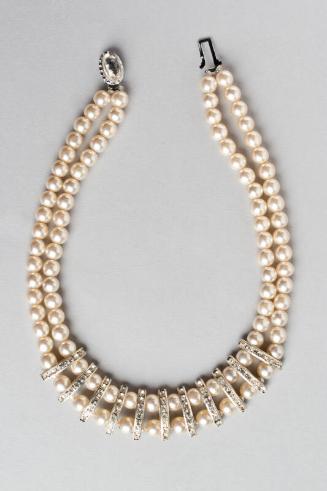 Pearl and Diamante Necklace